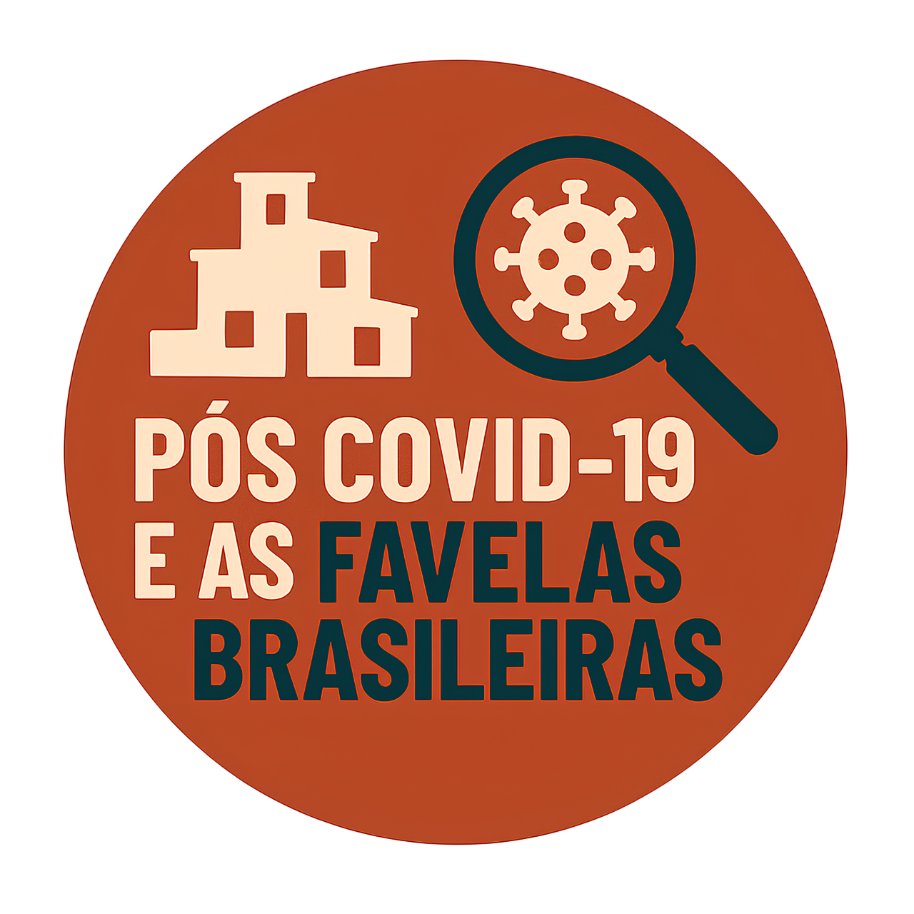 Logo Covid na Favela